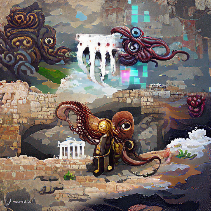 Octopus's Gardens and Ruins #14 static token preview