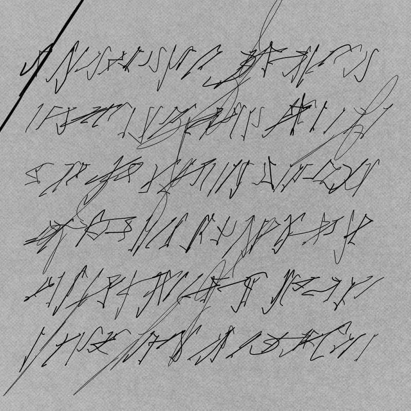 asemic #24 static token preview