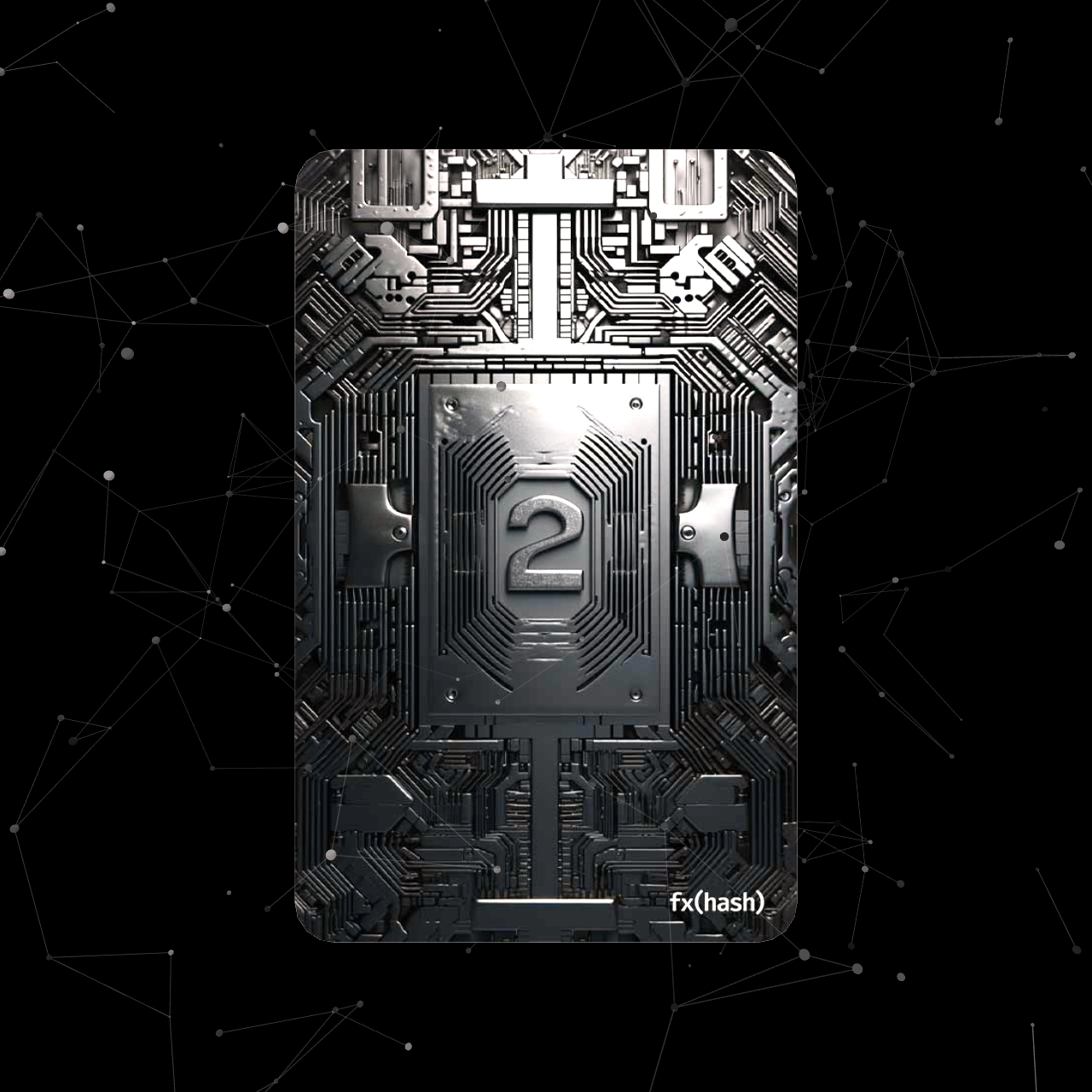 FXHash 2.0 Card #49 static token preview