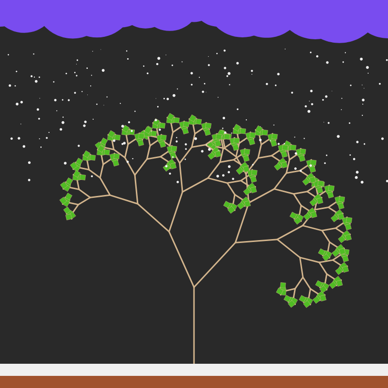 Winter in the fractal #14 static token preview