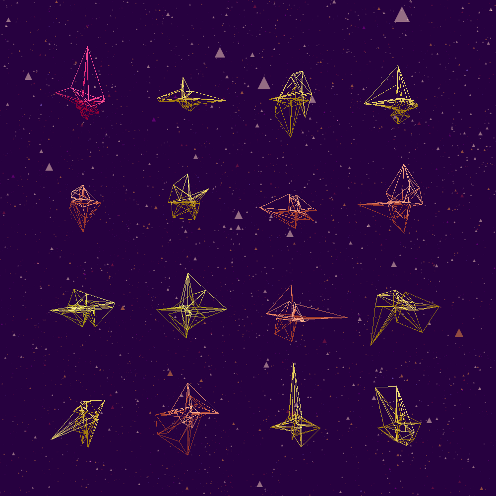I heard y'all like triangles #6 static token preview
