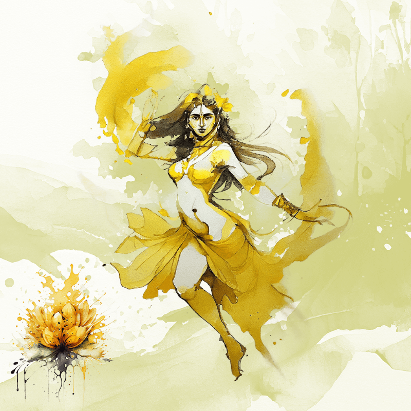 Shakti in Yellow #2 static token preview