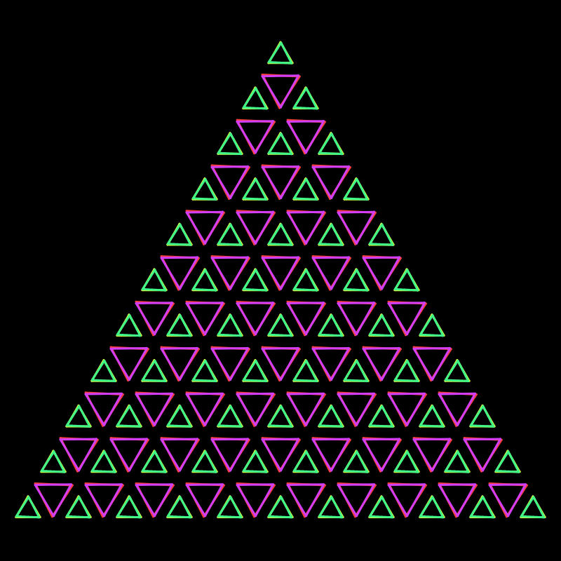 Your Brain on Triangles #12 static token preview
