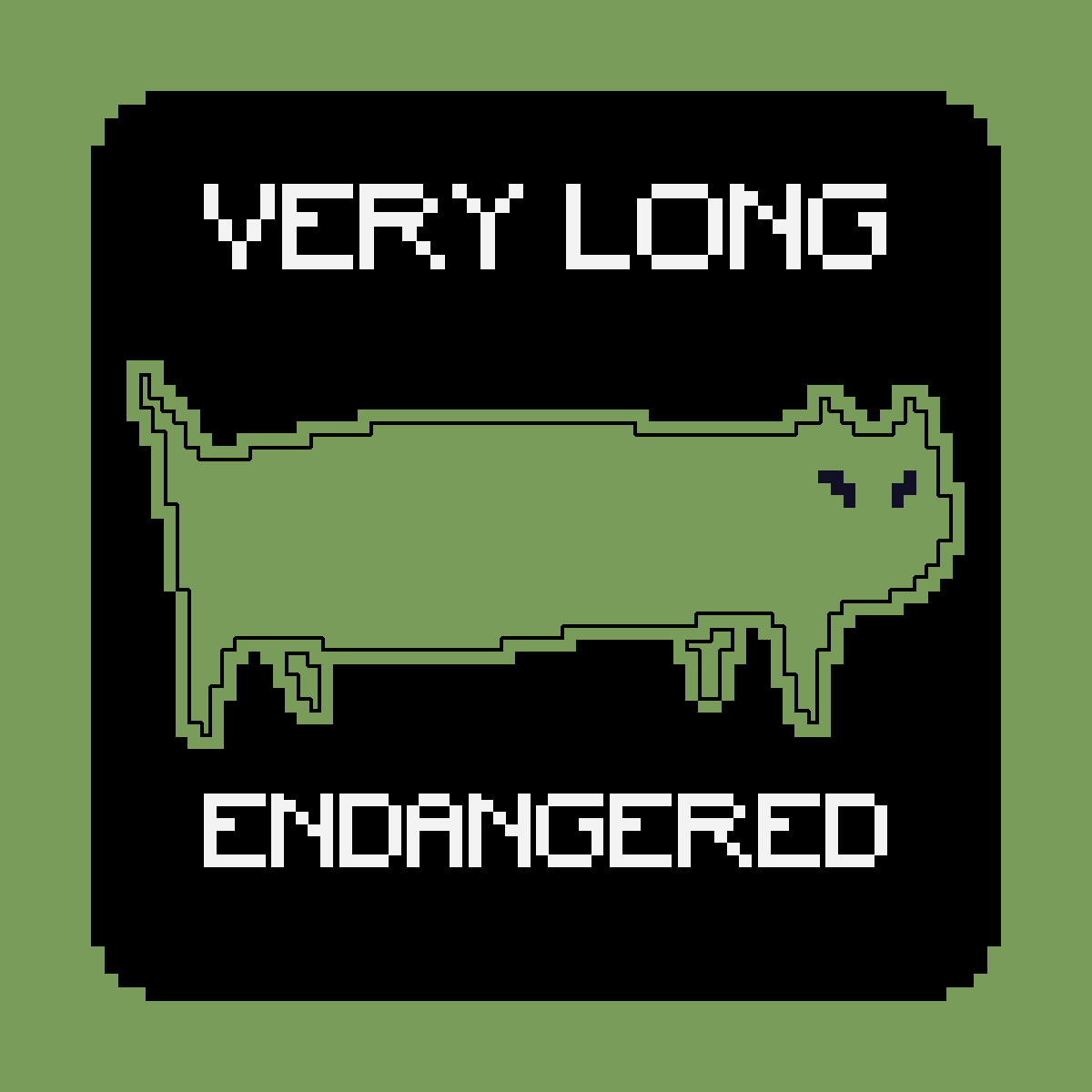 VERY LONG ENDANGERED CAT #17 static token preview