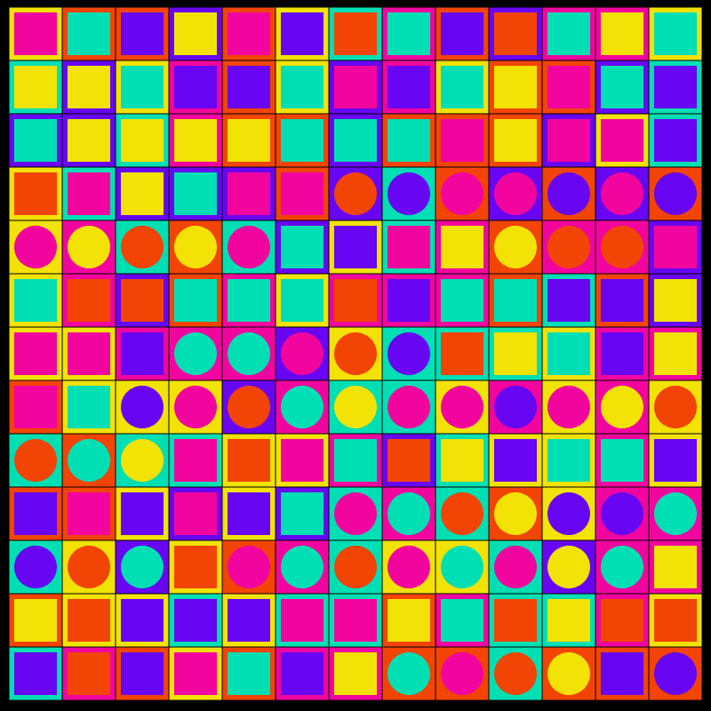 Generative:Vasarely #2 static token preview