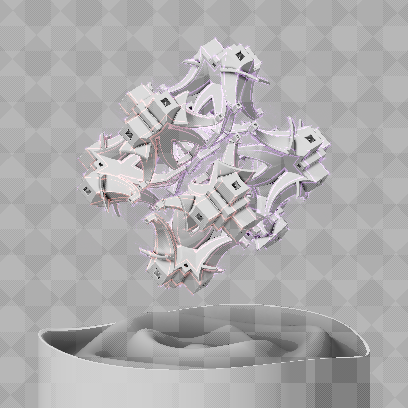 Fractal Hash v2 #19 static token preview