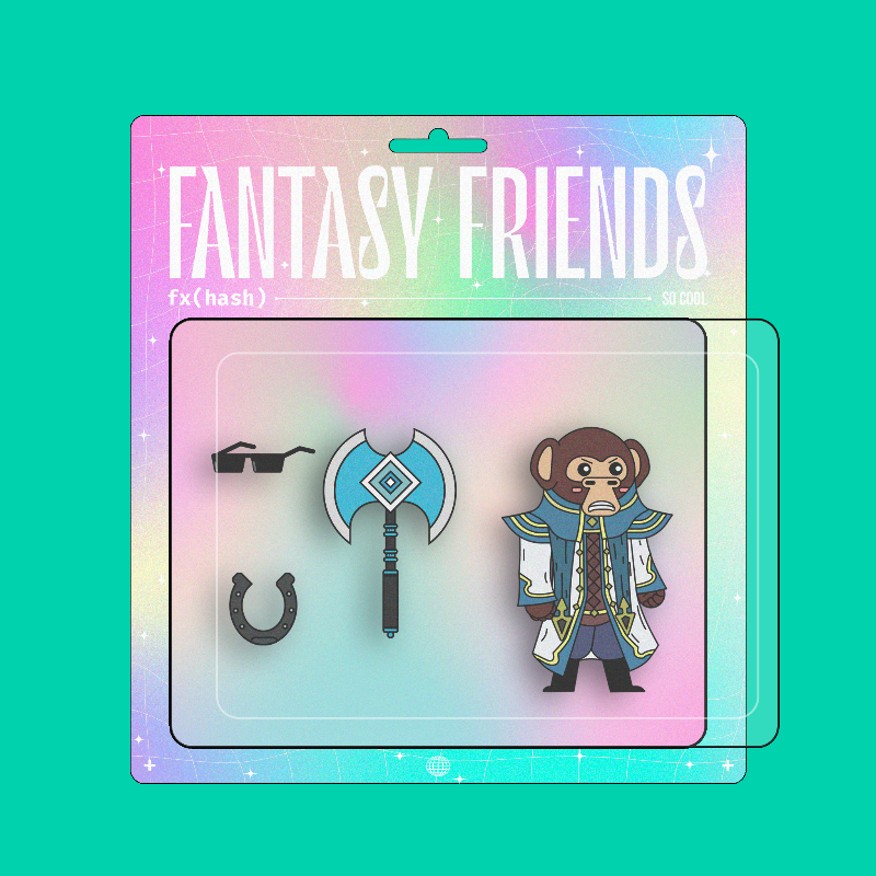 Fantasy Friends #9 static token preview