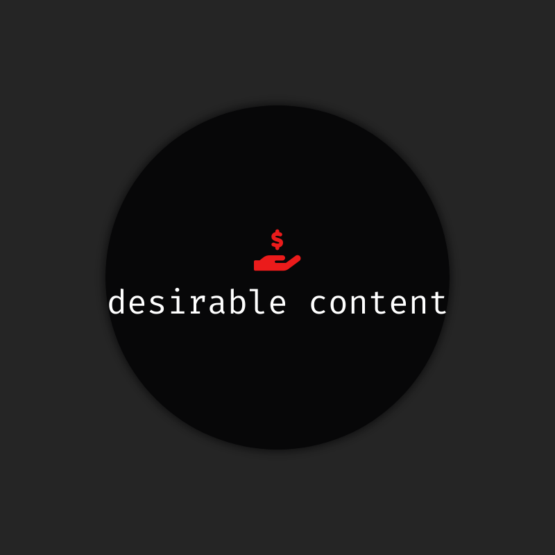 desirable content #11 static token preview