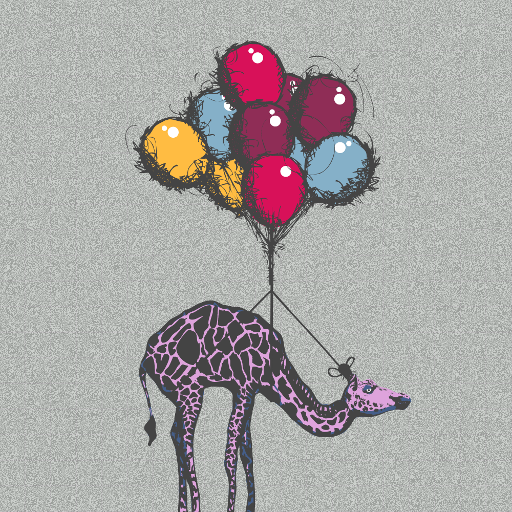 Flying Giraffe #2 static token preview