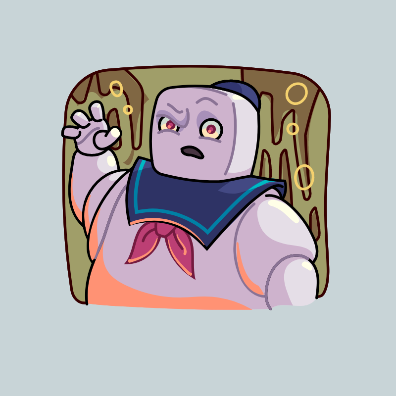 Stay Puft Marshmallow Man #9 static token preview