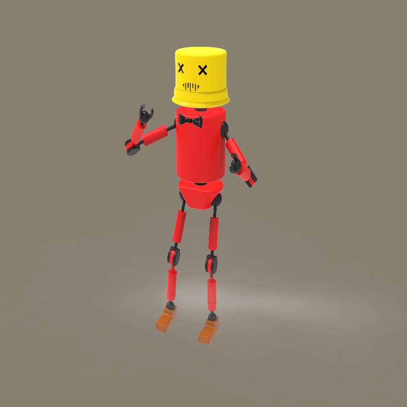 Robots #1 static token preview