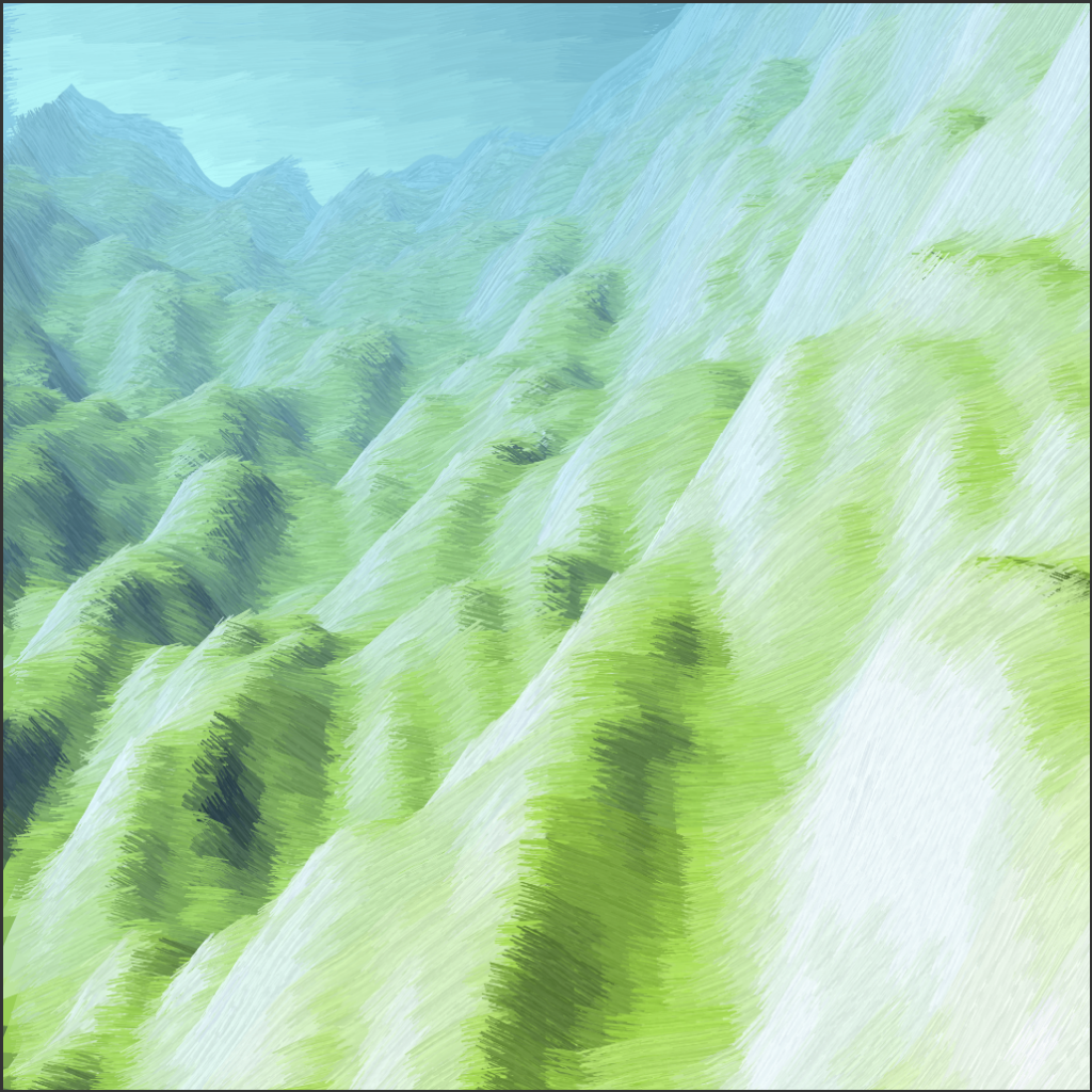 Lush Fields #10 static token preview