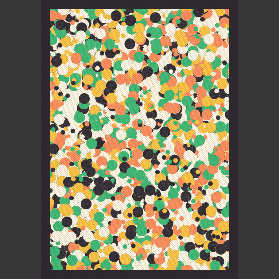 Damien Hirst's signature dots #3 static token preview