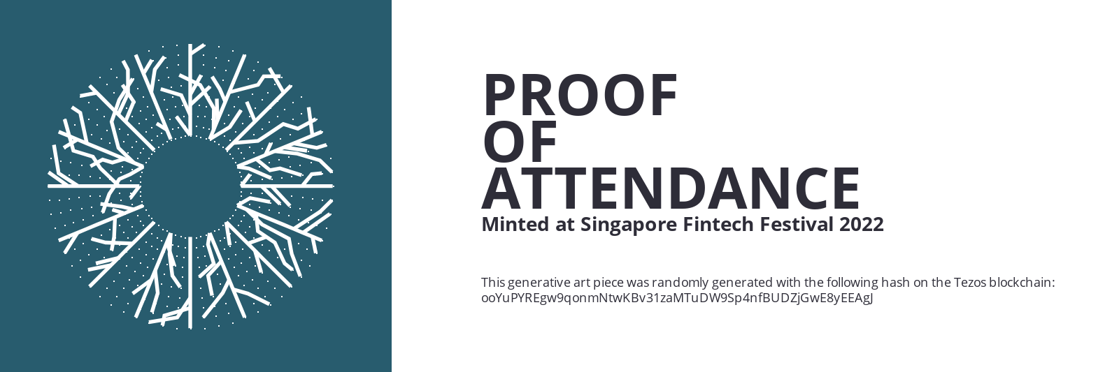 SFF2022 Proof of Attendance Token #1848 static token preview