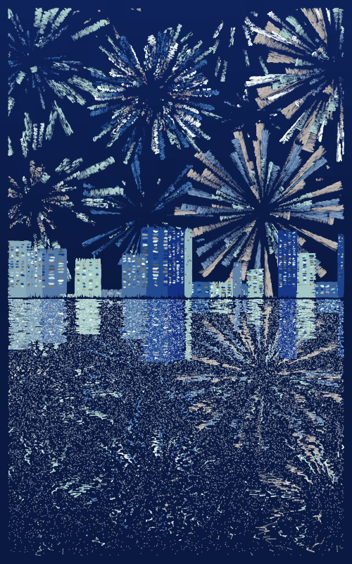 Fireworks #3 static token preview