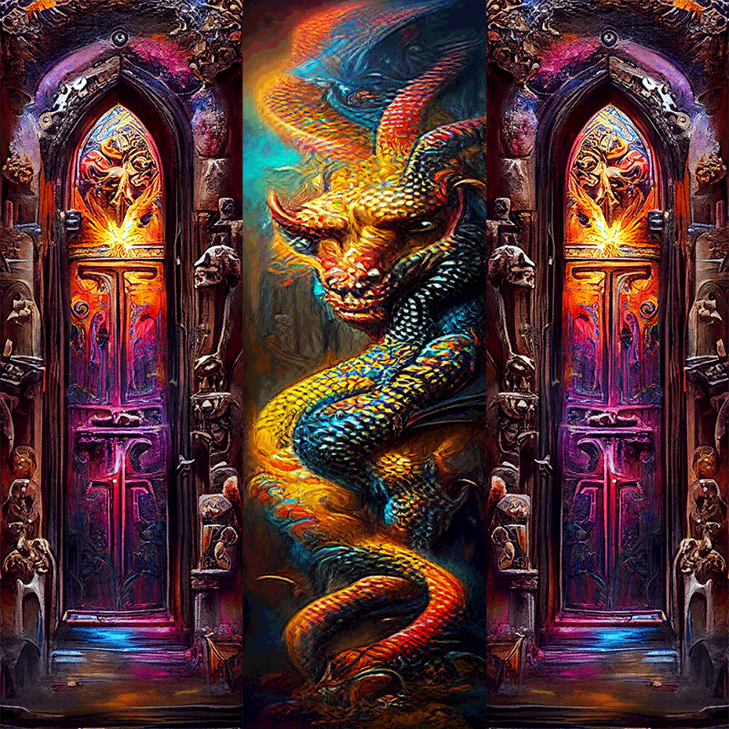 AI Dragon #1 static token preview
