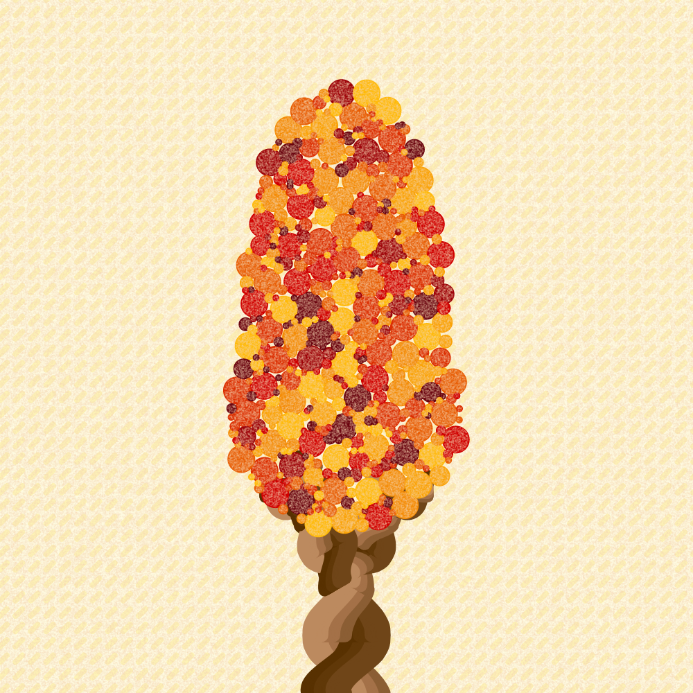 AUTUMN TREE #24 static token preview