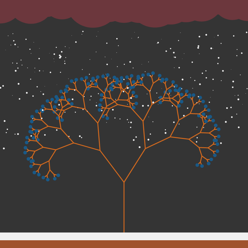 Winter in the fractal #4 static token preview