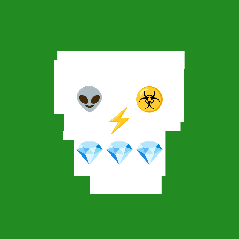 Not Skull #6 static token preview