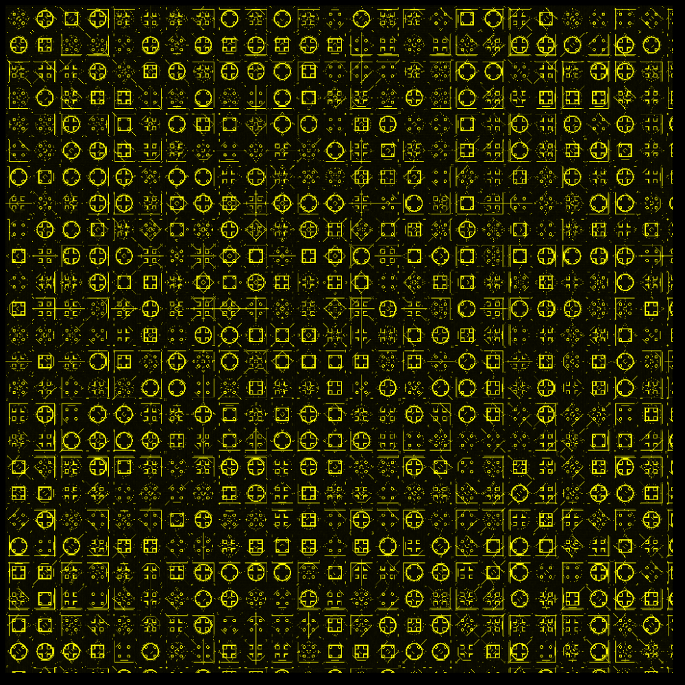 colorized_geometric_pattern #20 static token preview