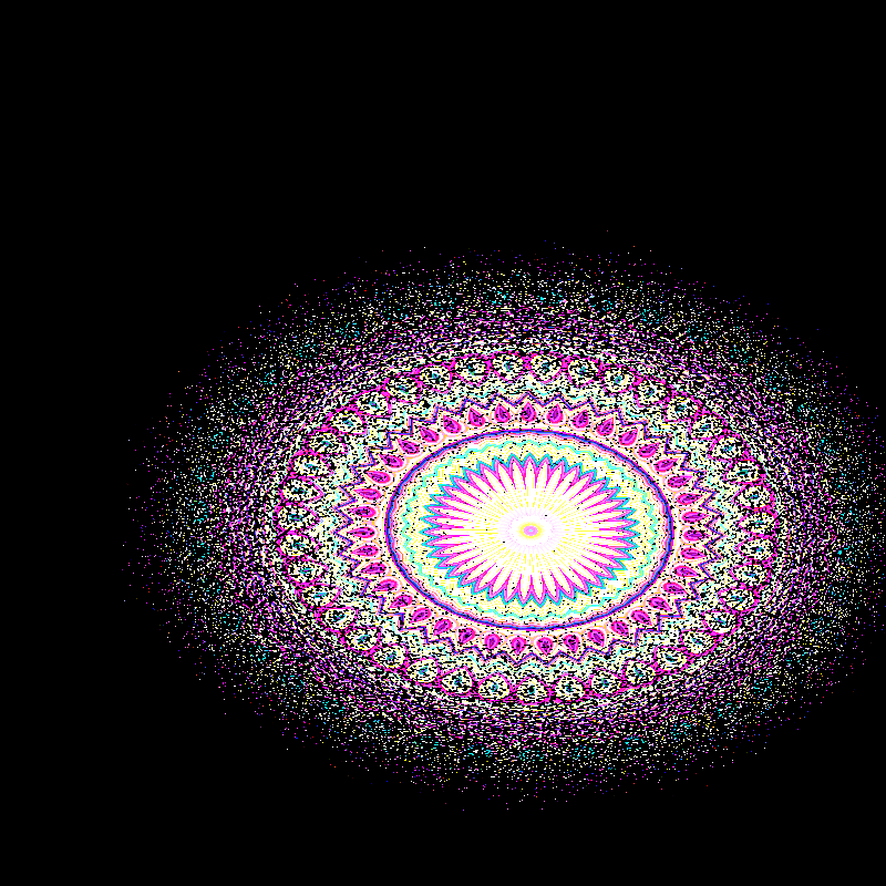 Flowerverse.xyz - (re)generative project #8 static token preview