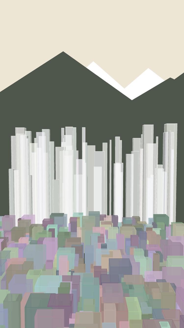 Los Angeles Winter Skyline #12 static token preview
