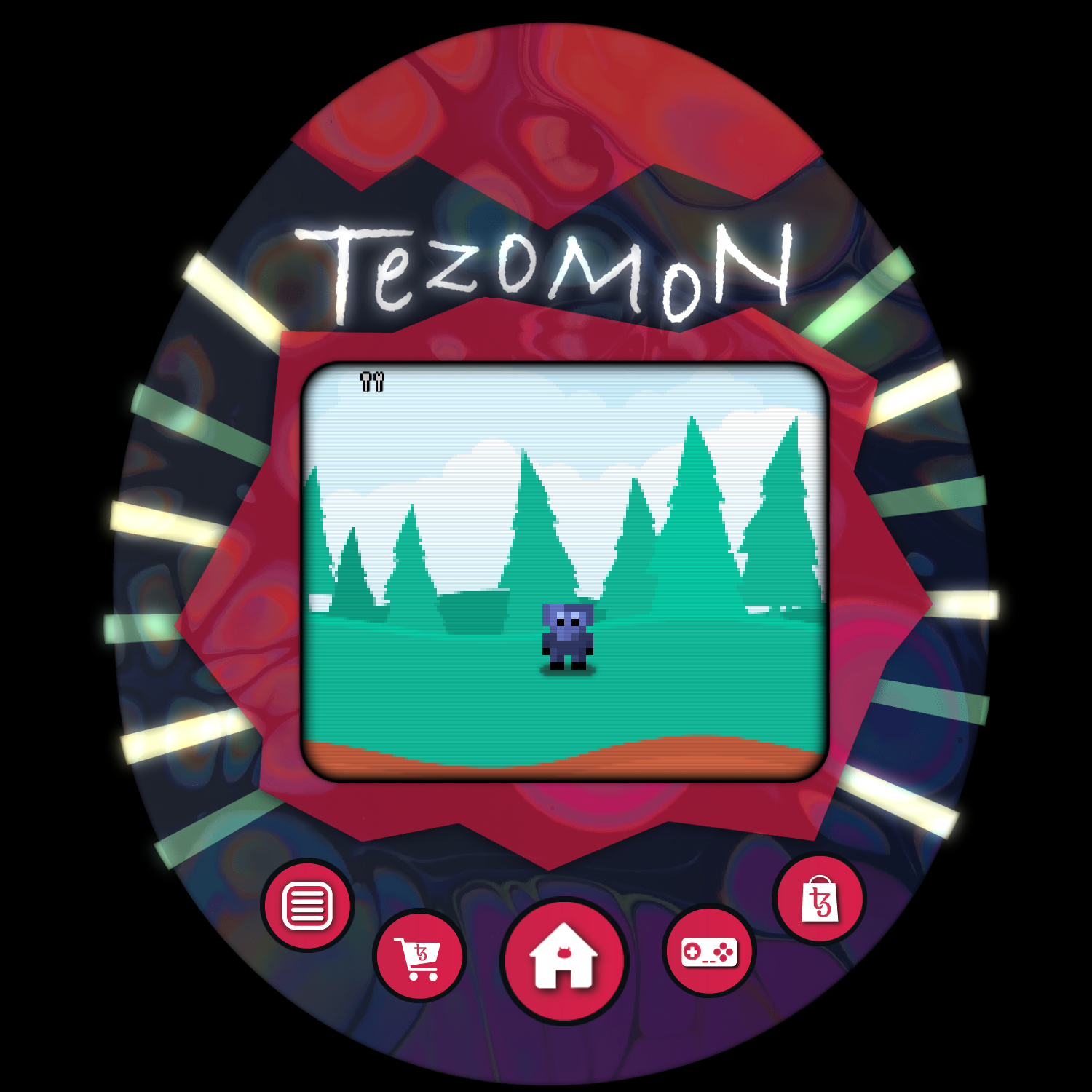 Tezomon #5 static token preview