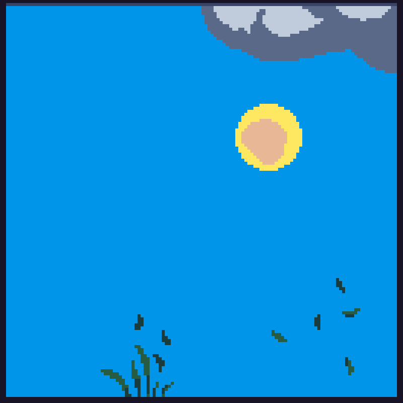 Windy Day Under Tree #13 static token preview
