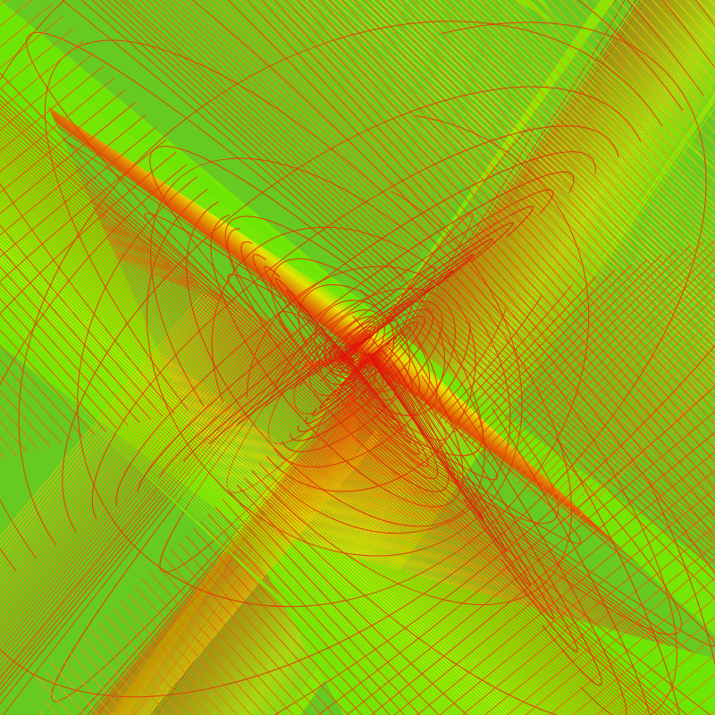 Fibonacci Rainbow Spirals 17 #2 static token preview