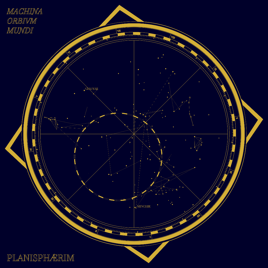 A Fictional Map Of Constellations #19 static token preview
