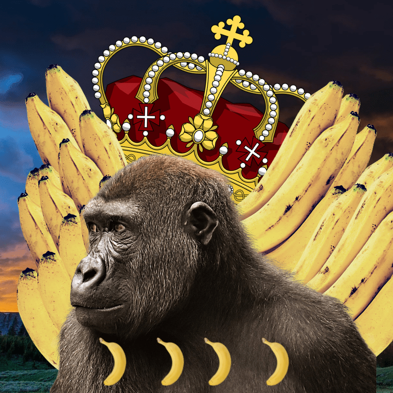 Banana gods #13 static token preview