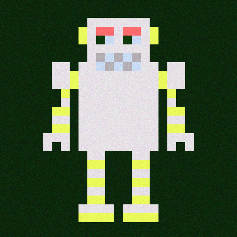 Pixelbots #13 static token preview