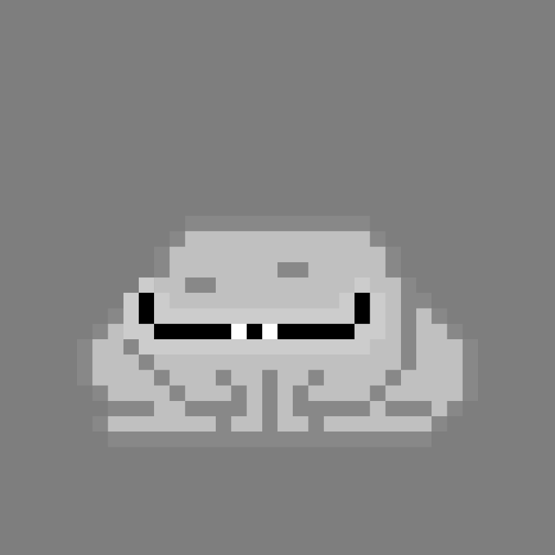 fx(Toadz) monochrome #24 static token preview