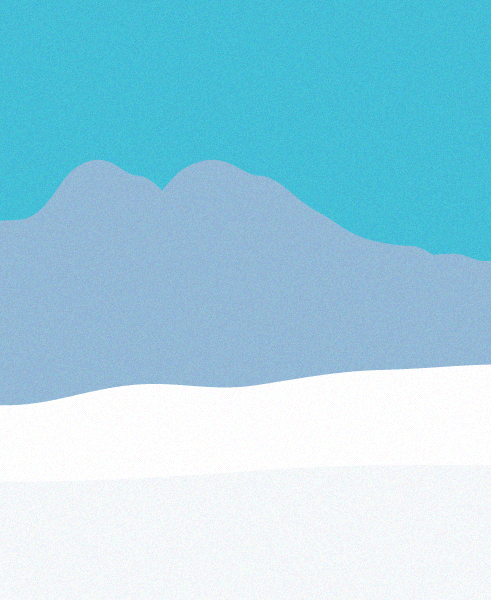 Minimal Snow Landscape #9 static token preview