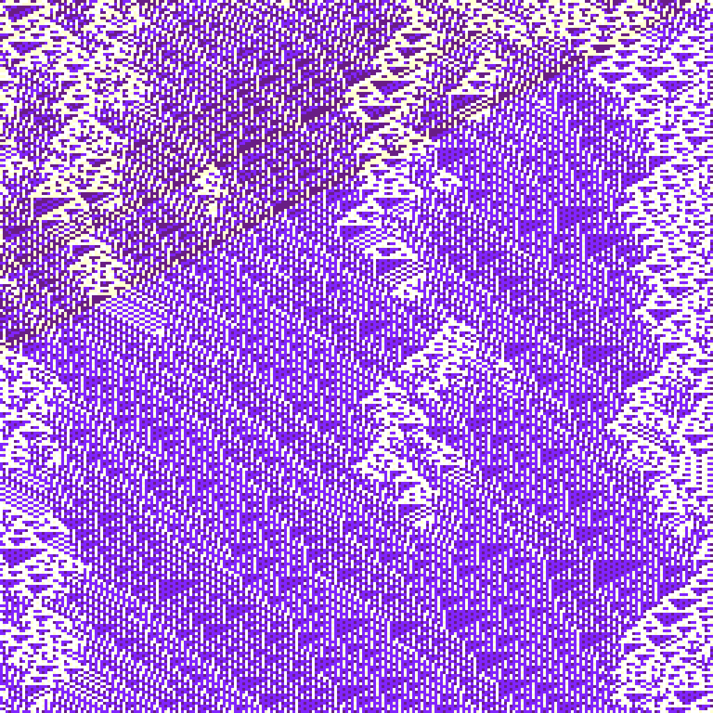 Blending Neighbors Cellular Automata #21 static token preview