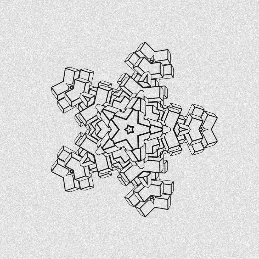 Monochrome Kaleido #297 static token preview