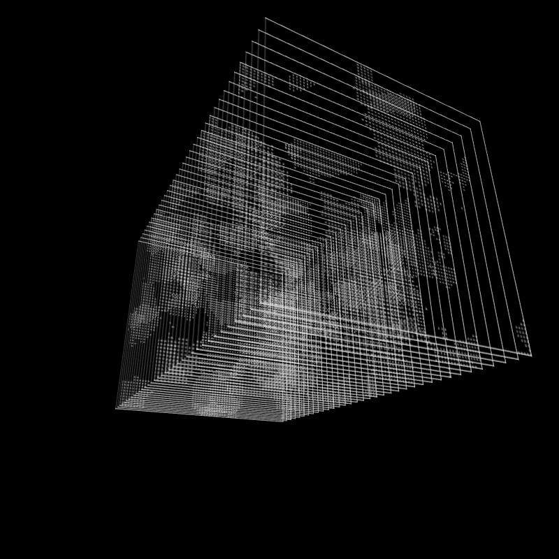 z-pattern : stacked noise #15 static token preview