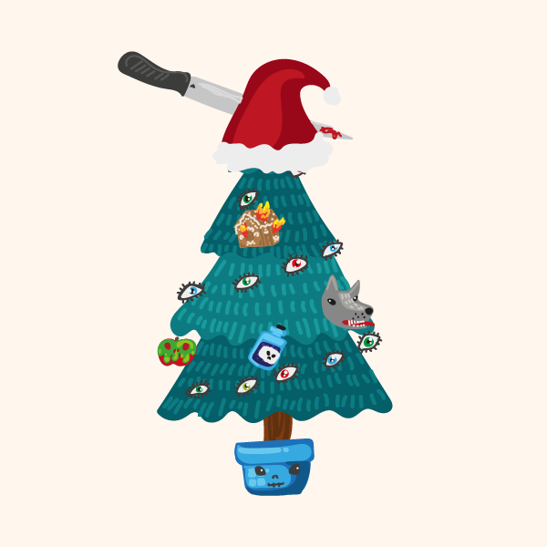 Creepy Christmas Tree For You! #18 static token preview