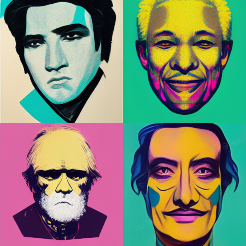Worldy Warhol #16 static token preview