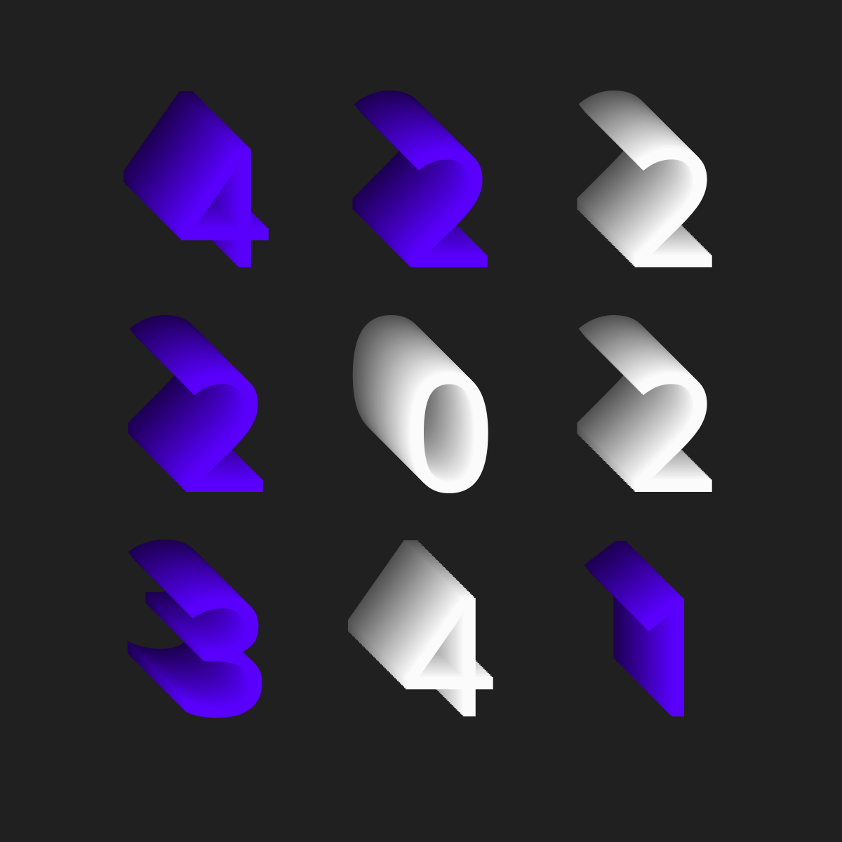 A Clock for decades #12 static token preview