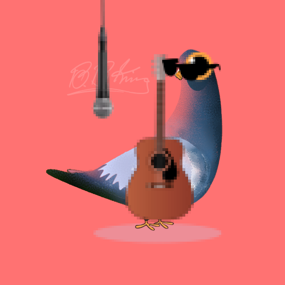 pixel pigeon static project preview