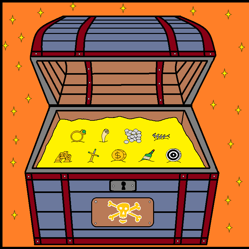 Treasure loot box #1 static token preview