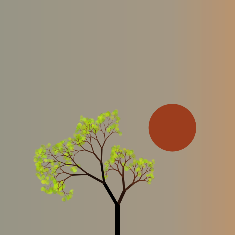 Asian Trees #10 static token preview