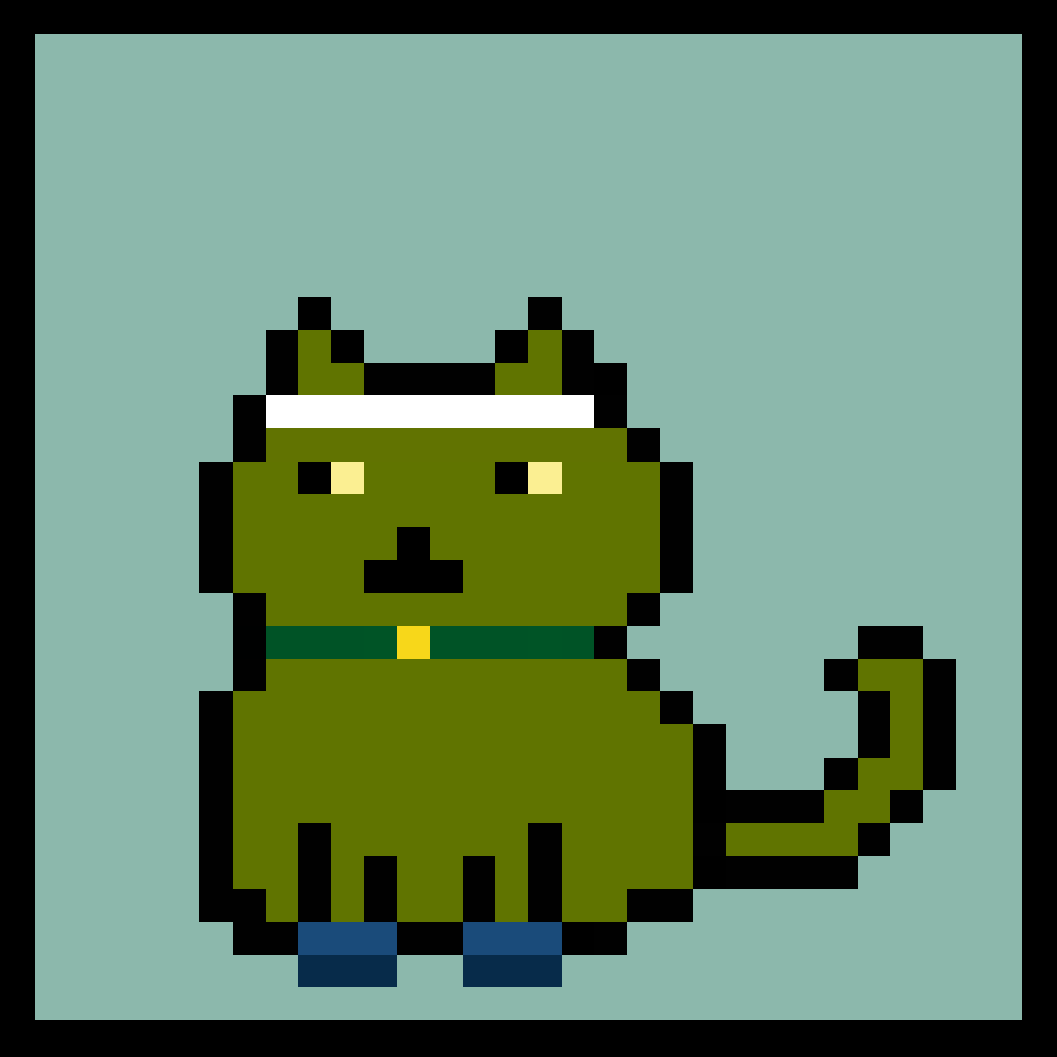 Lazy Kitties #213 static token preview