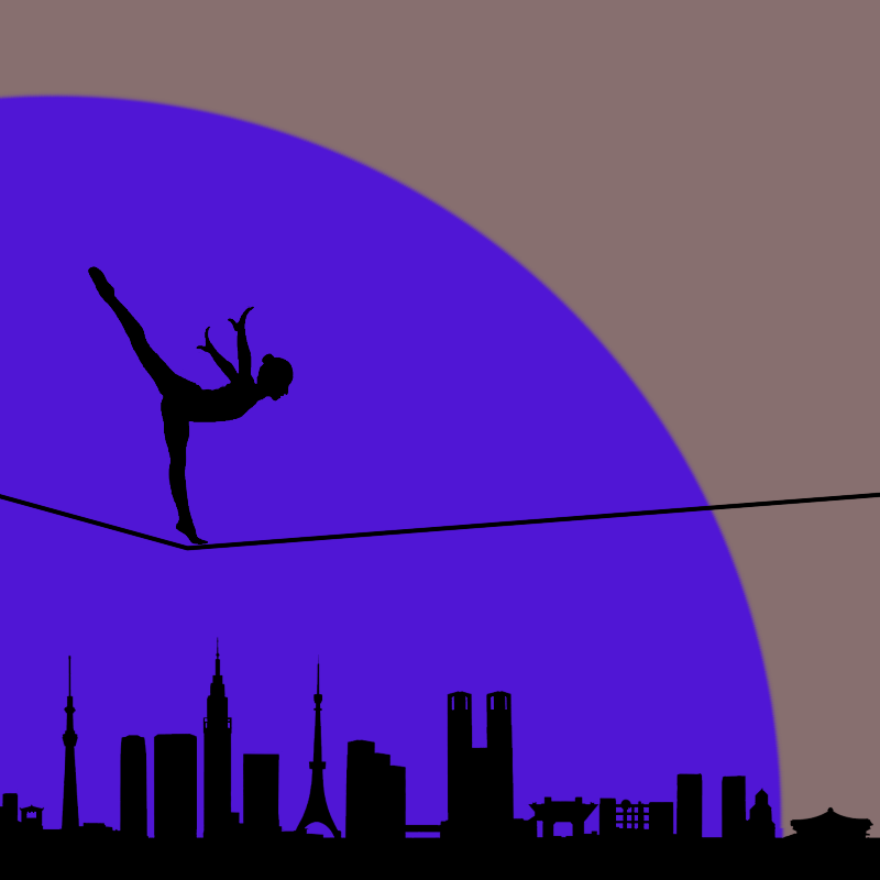 Dancing over the city #11 static token preview