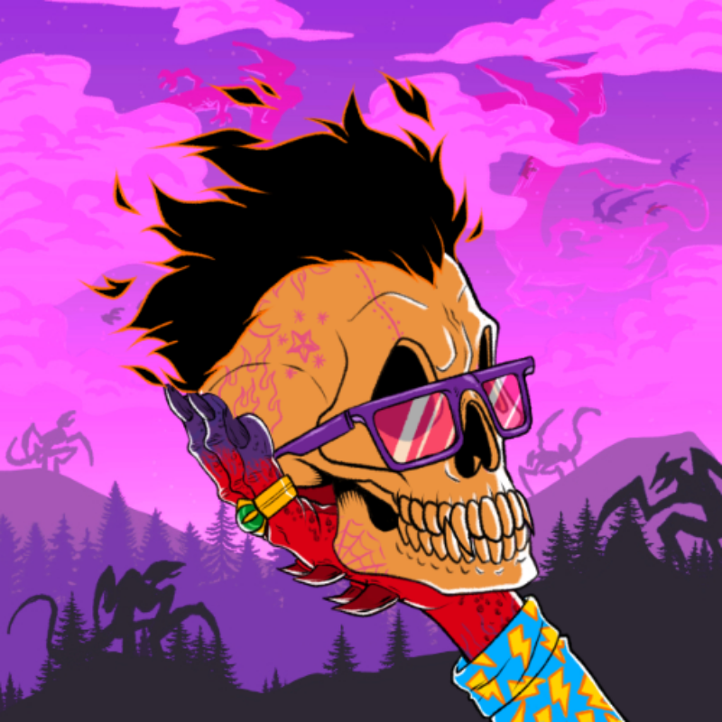 TezSkulliez #17 static token preview