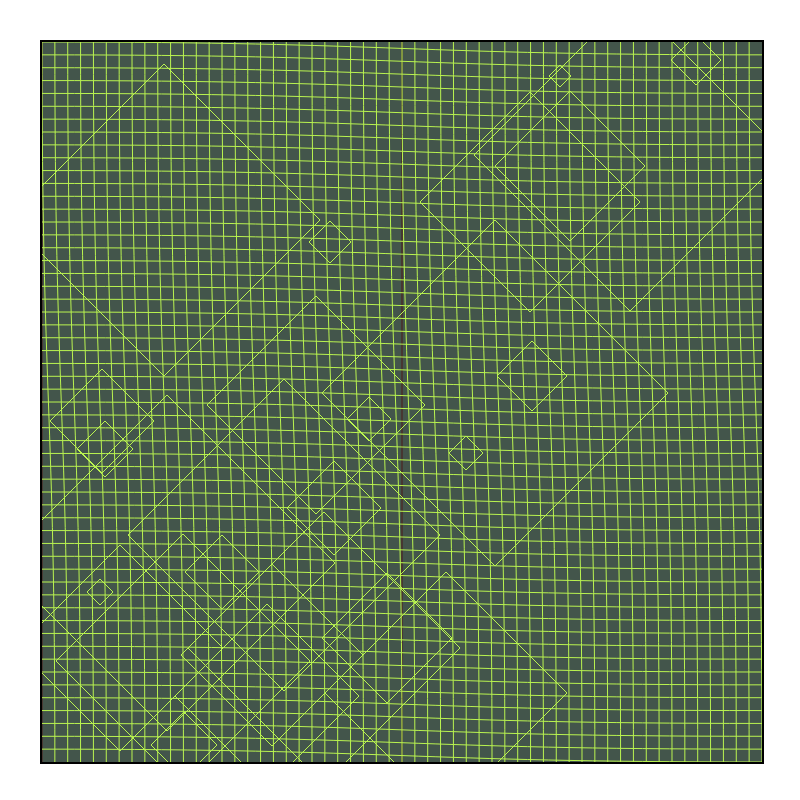 Optical Line Grid - AI Study IV #9 static token preview