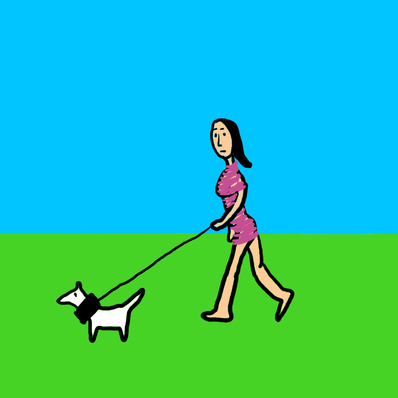 wALKING A DOG #6 static token preview