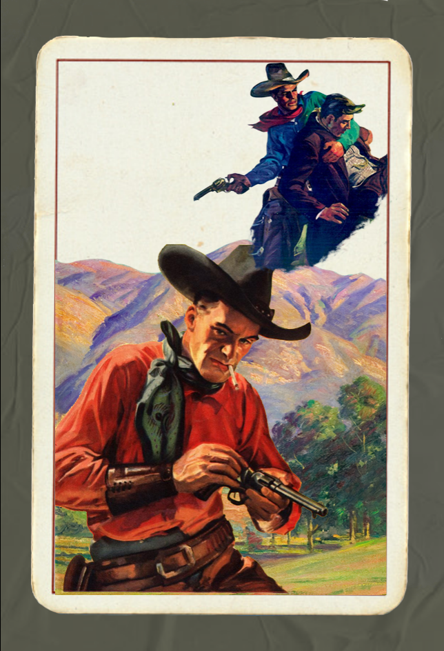 Paper Cowboys #8 static token preview
