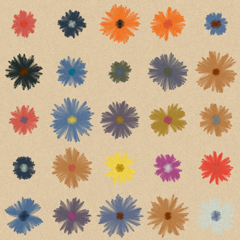 Each day I will buy you flowers #18 static token preview